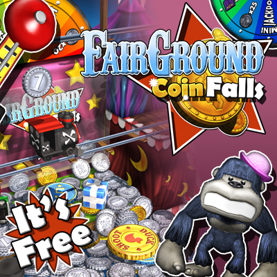 Fairground Coin Falls - for ipad, iphone, android.