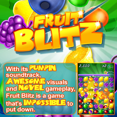 Fruit Blitz - game app for ipad, iphone, android, PC